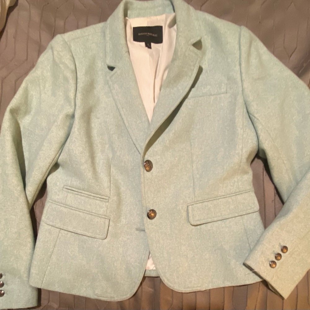 Banana Republic Women's Mint Blazer